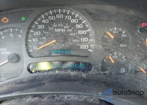 2003 Chevrolet Silverado 1500Hd Ls из США, поврежденный, VIN 1GCGK13U83F235731